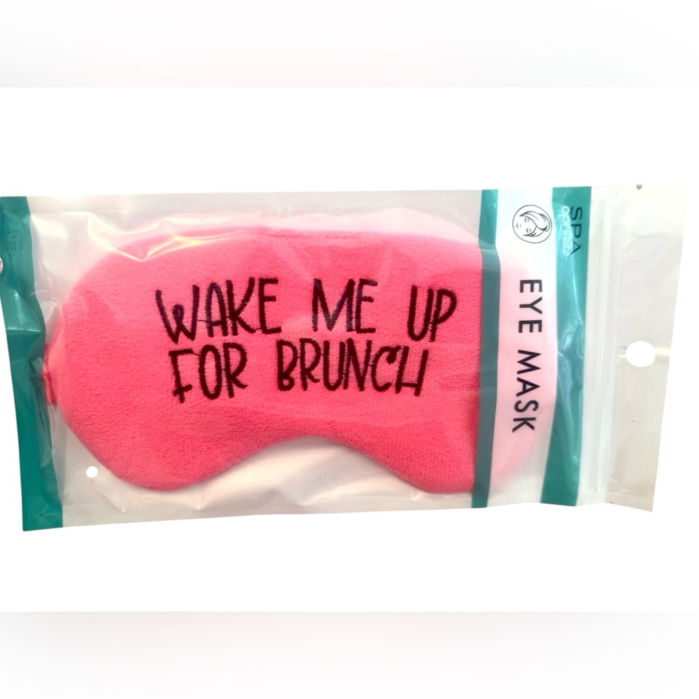 Wake me up for brunch Eye Mask